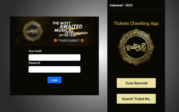 Ticket Checking System for Indeewari 2023–2024